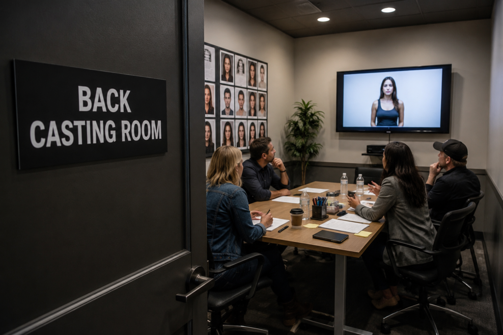 back casting room