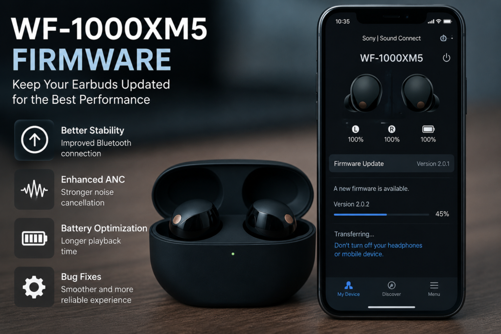WF-1000XM5 firmware