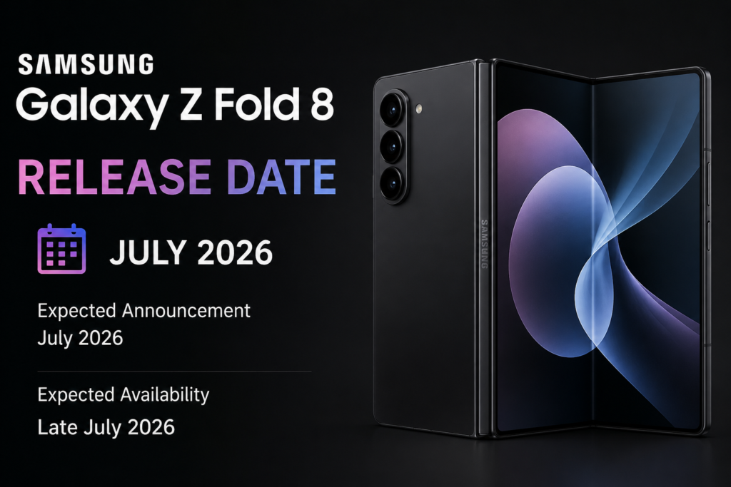 samsung fold 8 release date