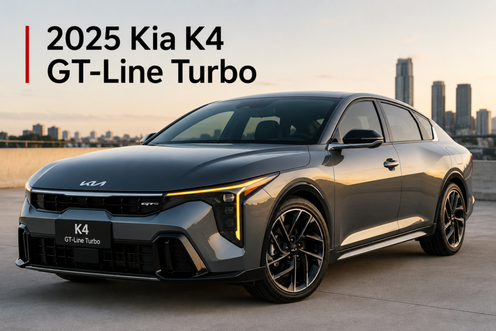 2025 Kia K4 GT-Line Turbo