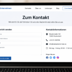 Zum Kontakt