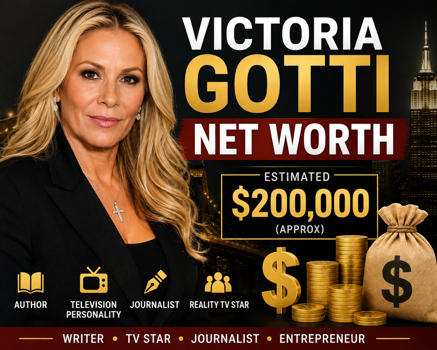 Victoria Gotti Net Worth